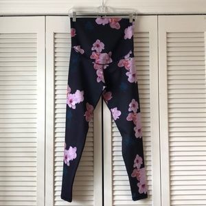 Active Truth floral maternity workout tights